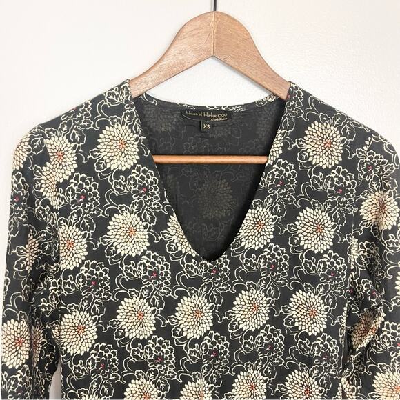 House of Harlow 1960 x Nicole Richie Maxi Dress Long Sleeves Woman’s size XS - Picture 2 of 11